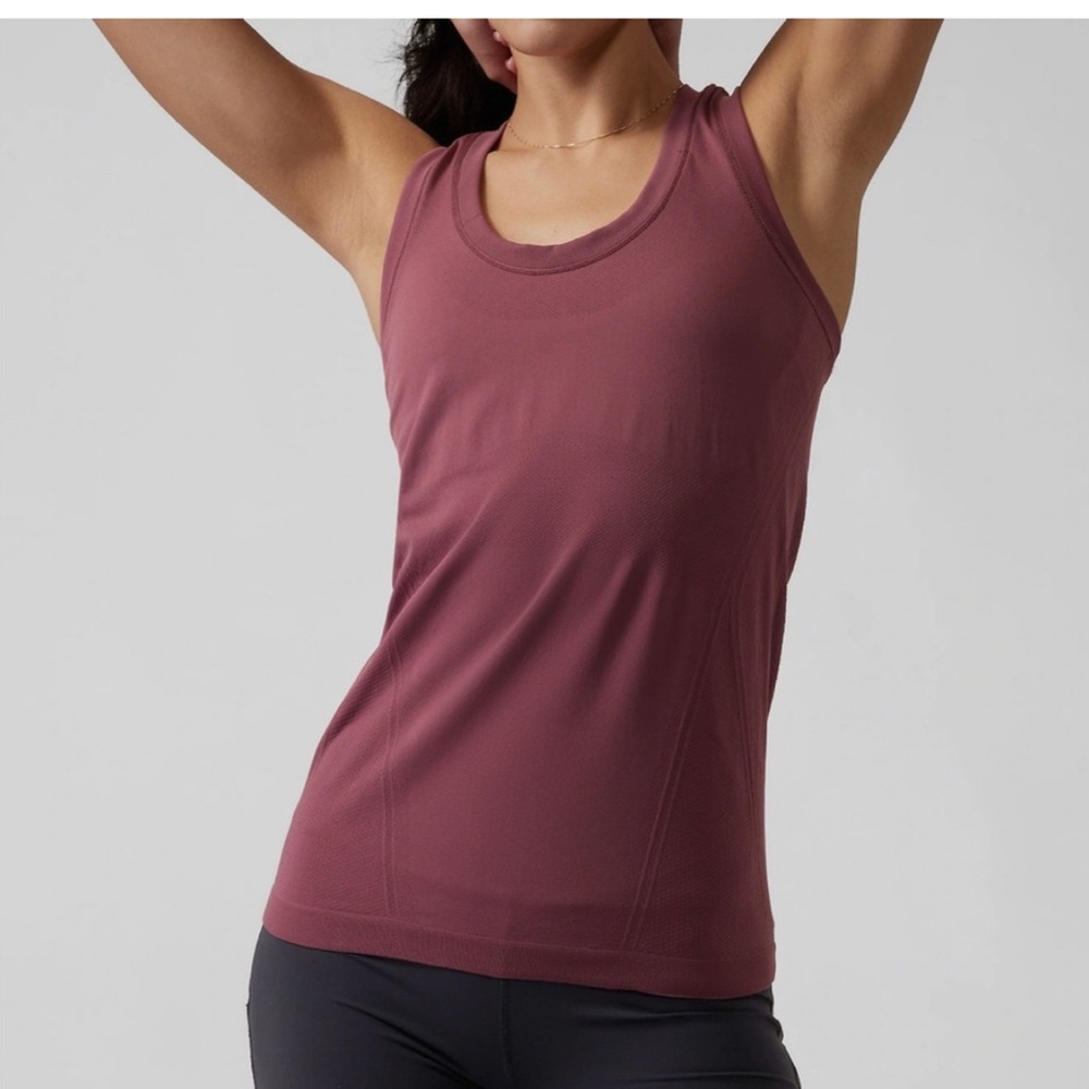 Athleta Mauve Momentum Tank Top